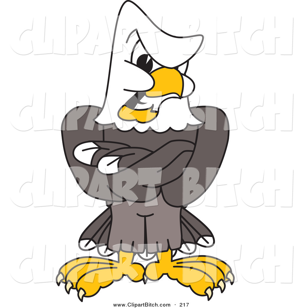 1024x1044 Clip Vector Cartoon Art Of A Stubborn Bald Eagle Character Being