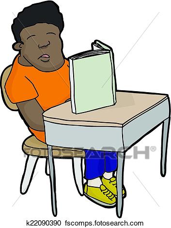 353x470 Clipart Of Sleeping Student