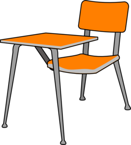 270x298 Student Desk Clip Art