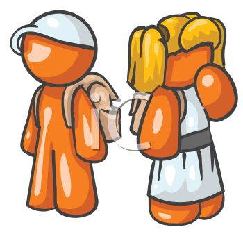 350x350 Boy And Girl Students