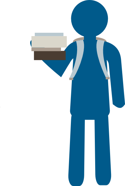 402x597 Student Clip Art