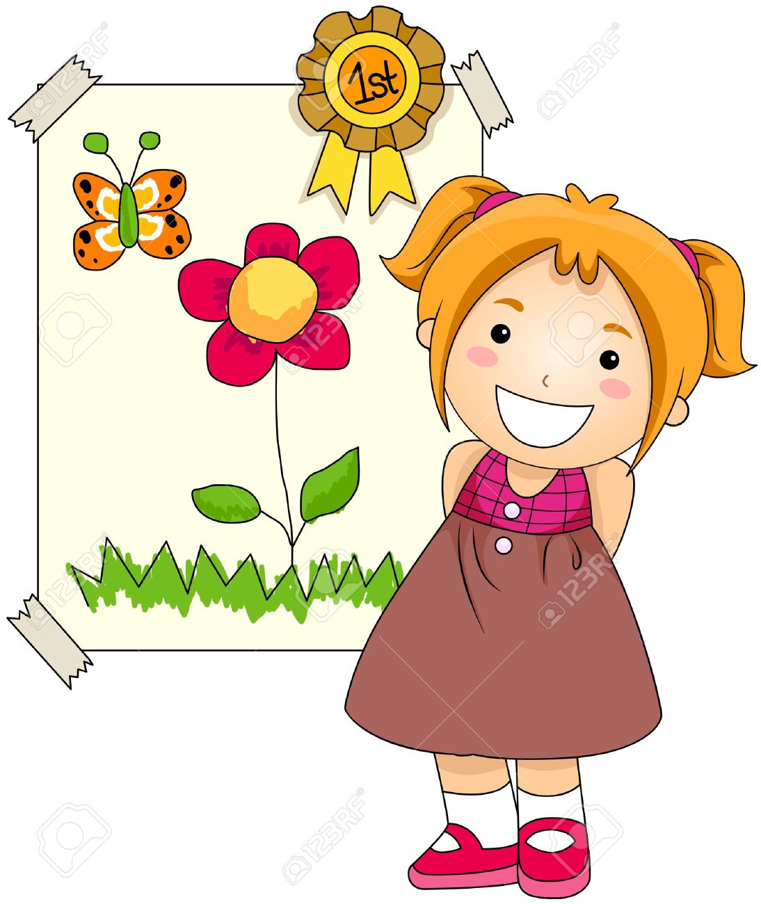 1094x1300 Student Artwork Clipart