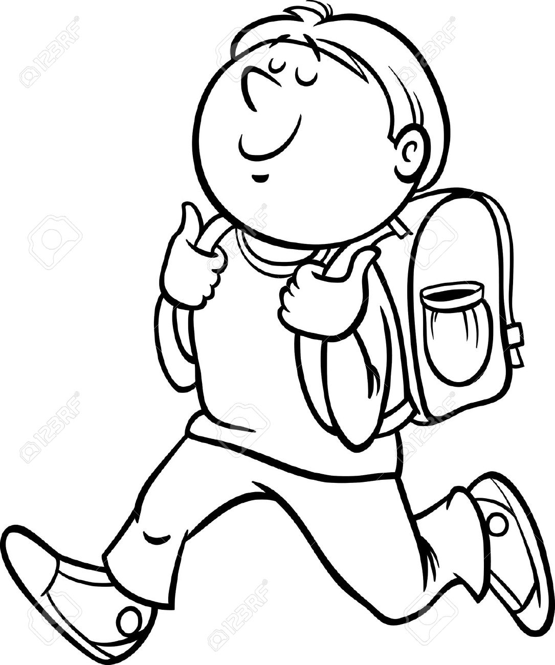 Student Clipart Black And White | Free download on ClipArtMag
