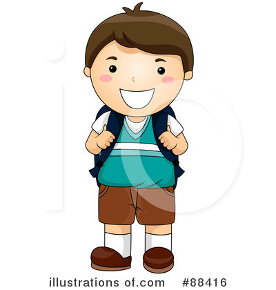 400x420 Boy Clipart School Student
