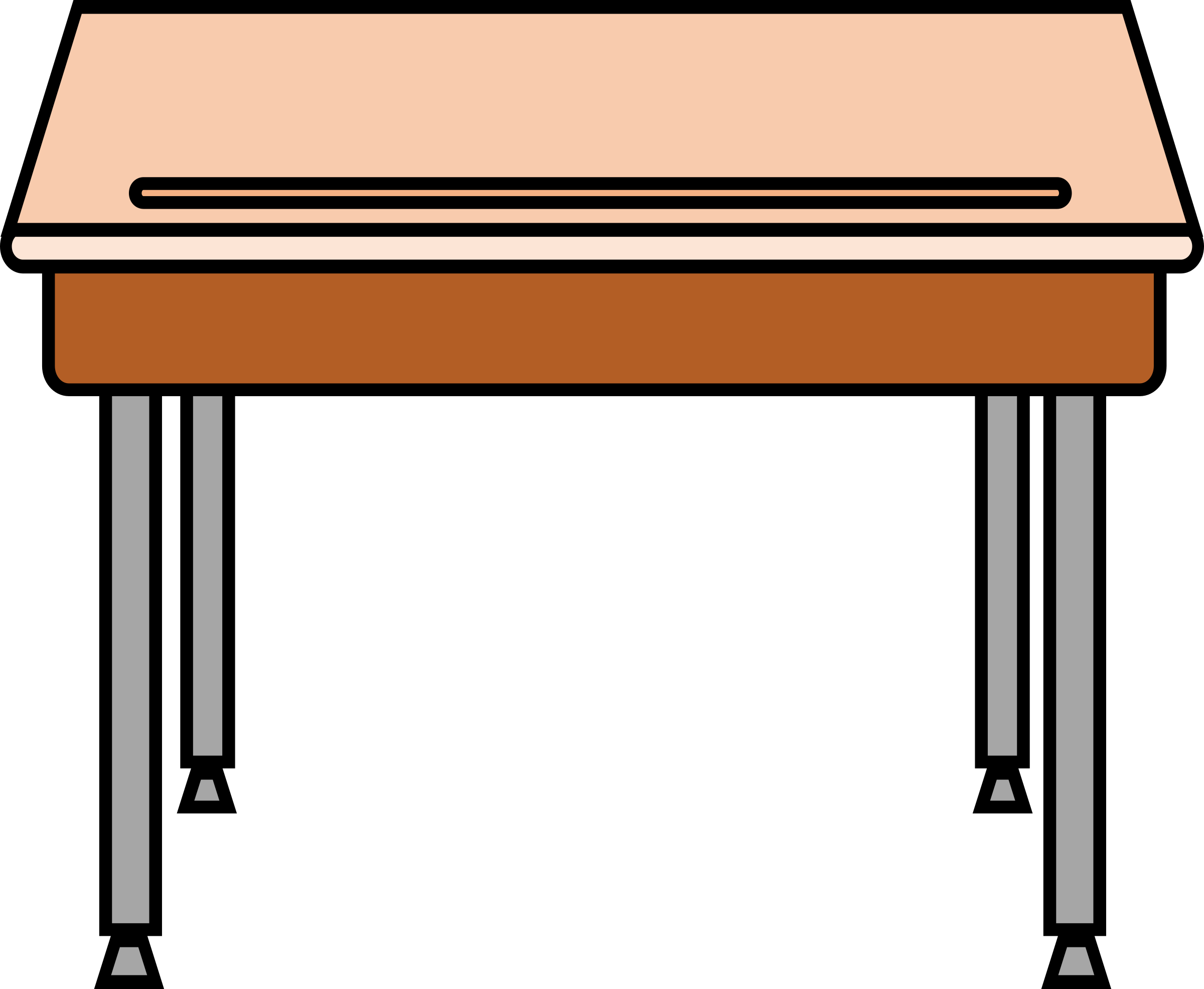 2400x1972 Table Clipart Student Desk