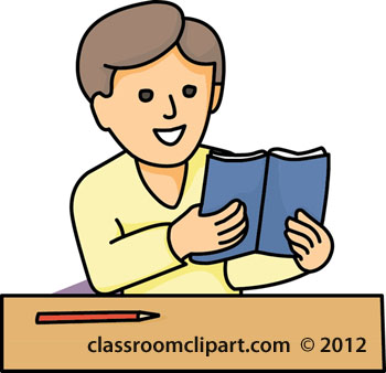 350x338 Students Reading Clip Art Free Clipart Images 5