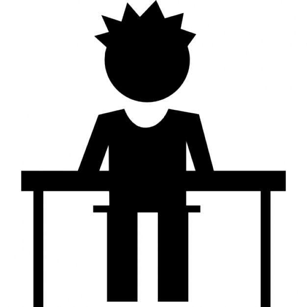 626x626 Student In Class Sitting On A Chair