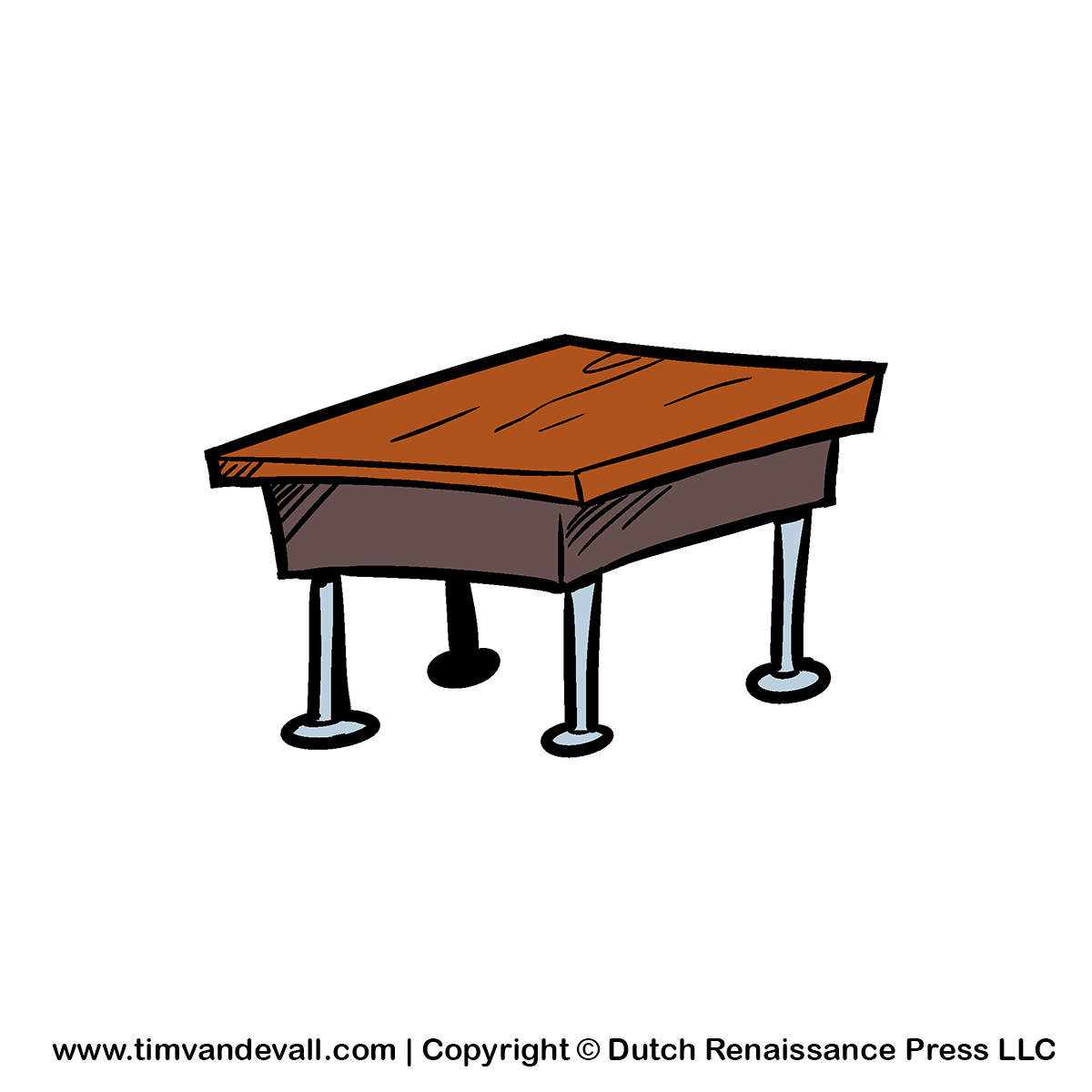 1200x1200 Clipart Desk