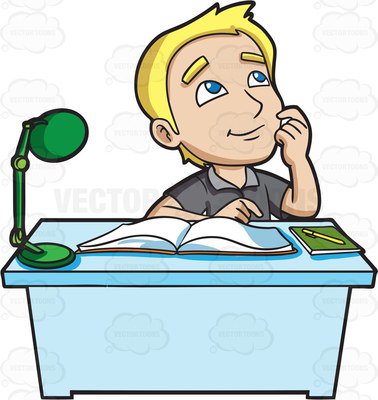 378x400 College Student Clipart
