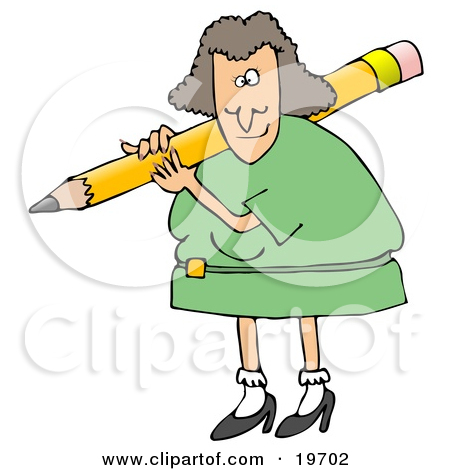 450x470 A Teacher In A Classroom With A Skirt On Clipart