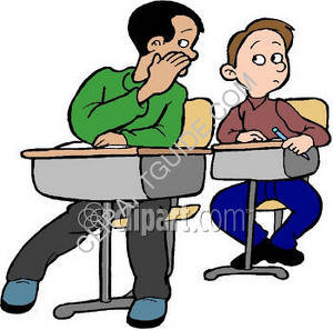 300x297 Talking In Class Clipart
