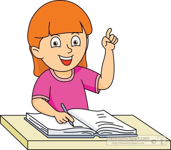 550x482 Student Working Hard Clip Art