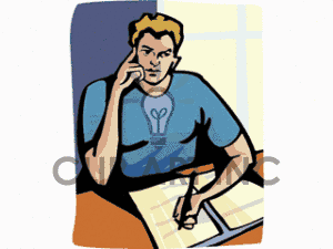 300x225 Student Writing Clipart Clipart Panda