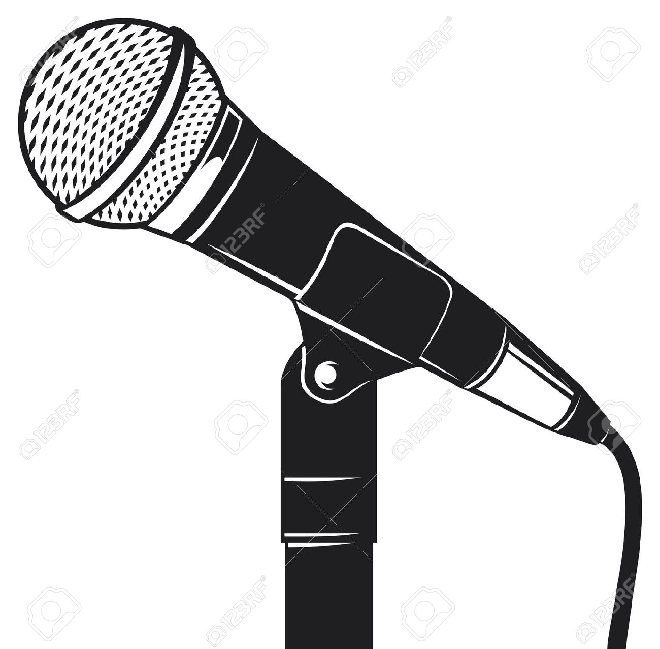 1300x1277 Best Microphone Clipart