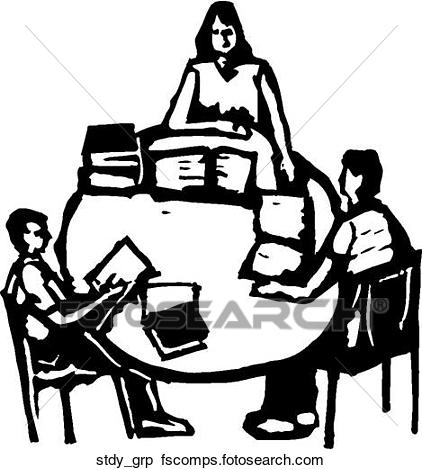 422x470 Clipart Of Study Group Stdy Grp