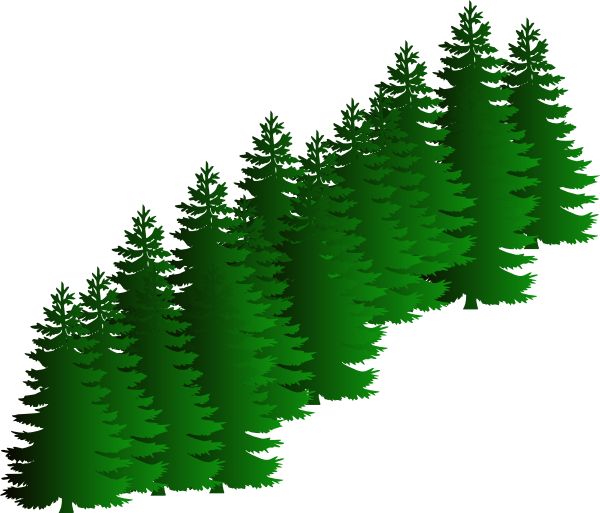 600x513 11 Best Clip Art Images Clip Art, Forests