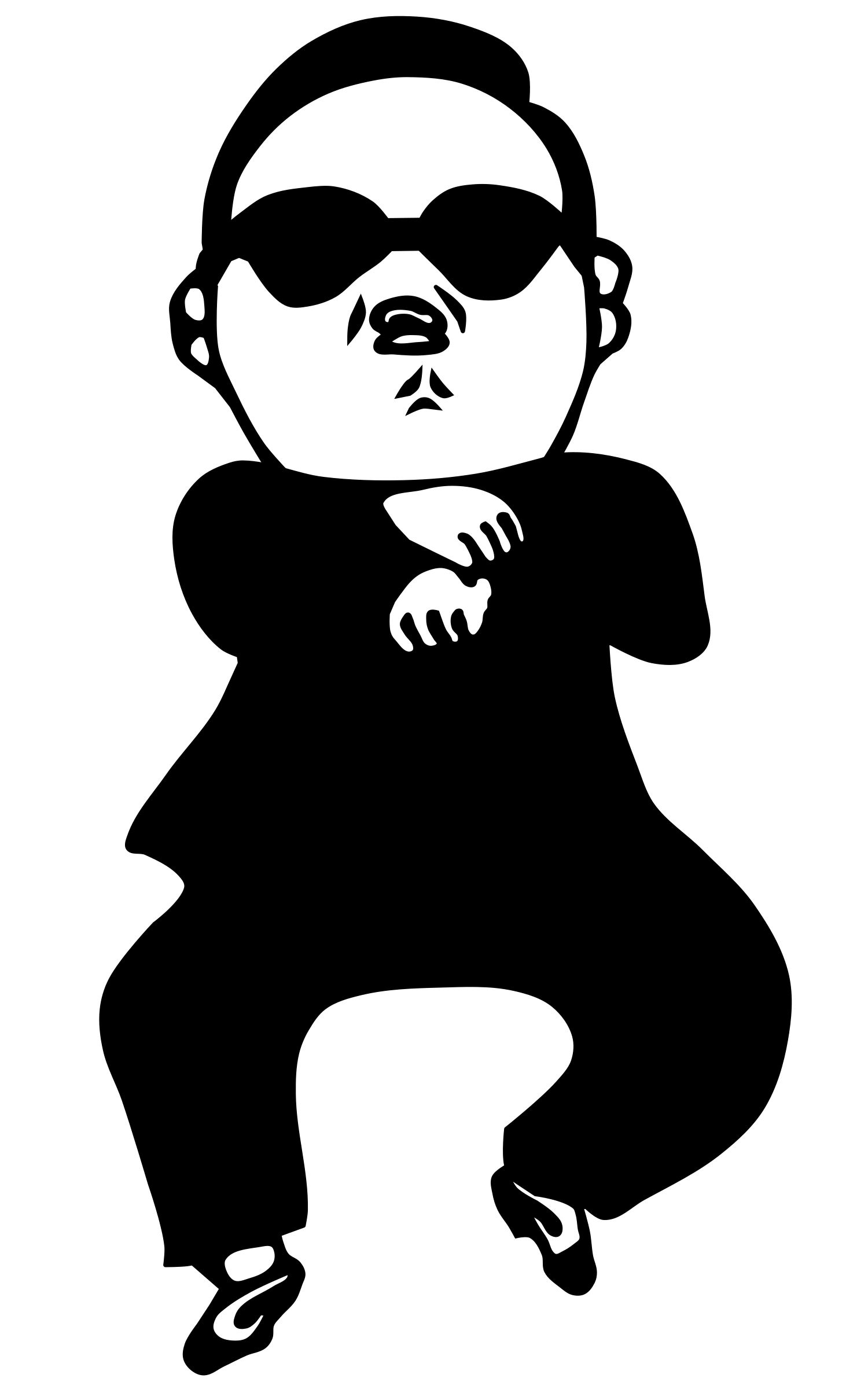 1500x2400 Style Clipart Psy