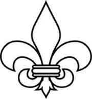 180x194 The Court Jester And The Fleur De Lis