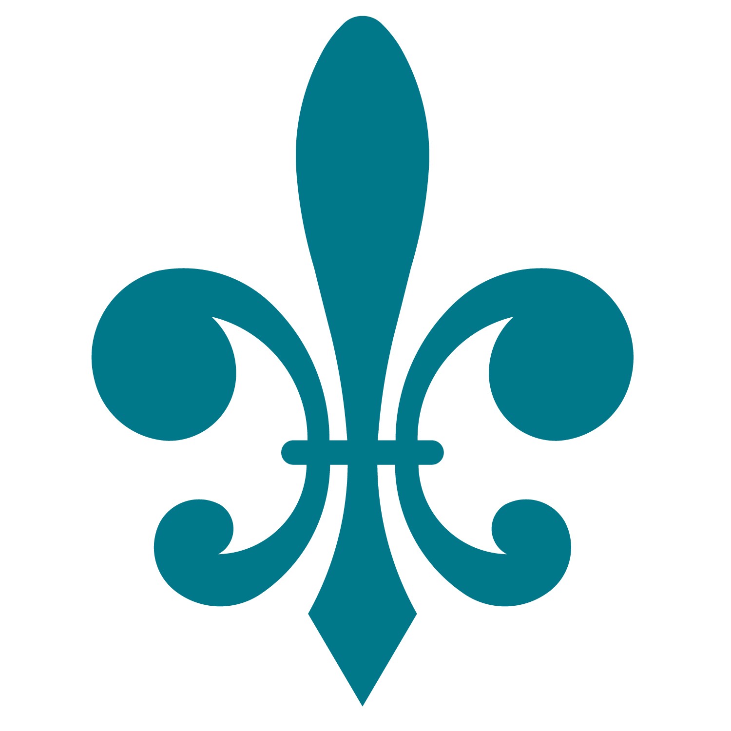 1500x1500 This Fleur De Lis Shape Is A Stylized, Decorative Flower Like