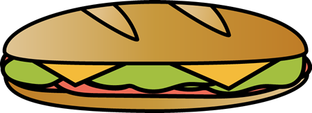 450x163 Sub Sandwich Clip Art