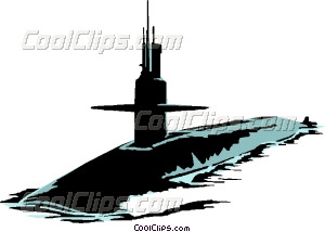 300x214 Submarines Vector Clip Art