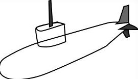270x155 Free Submarine Clipart