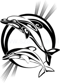 236x326 Tattoo Outlines Gallery Tribal Dolphin Outline Tattoo Dolphin