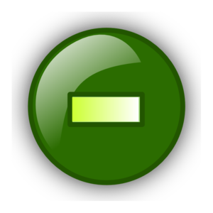 300x300 Minus Clip Art