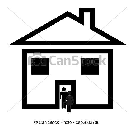450x421 Construction House Clip Art Black And White Clipart Panda