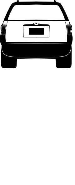 240x590 Faceman Suburban Assault Vehicle Back Clip Art Free Vector 4vector