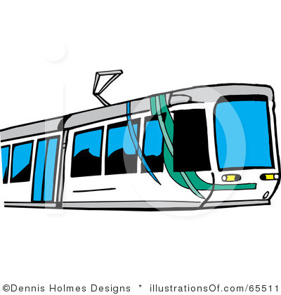 400x420 Subway Clipart Tram