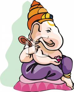239x300 The Hindu God Of Success Clipart Picture