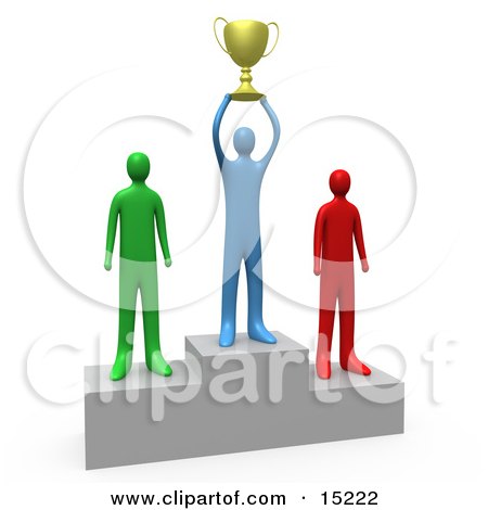 450x470 Clipart Illustration Of Confetti Falling Over A Golden Trophy Cup