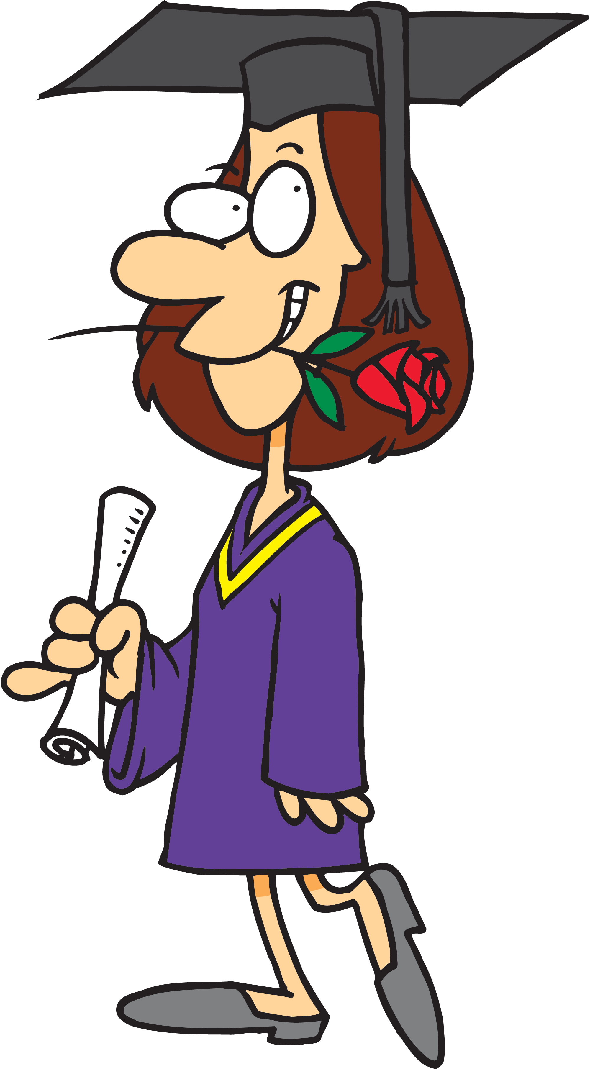 2000x3624 Graduate Success Cliparts