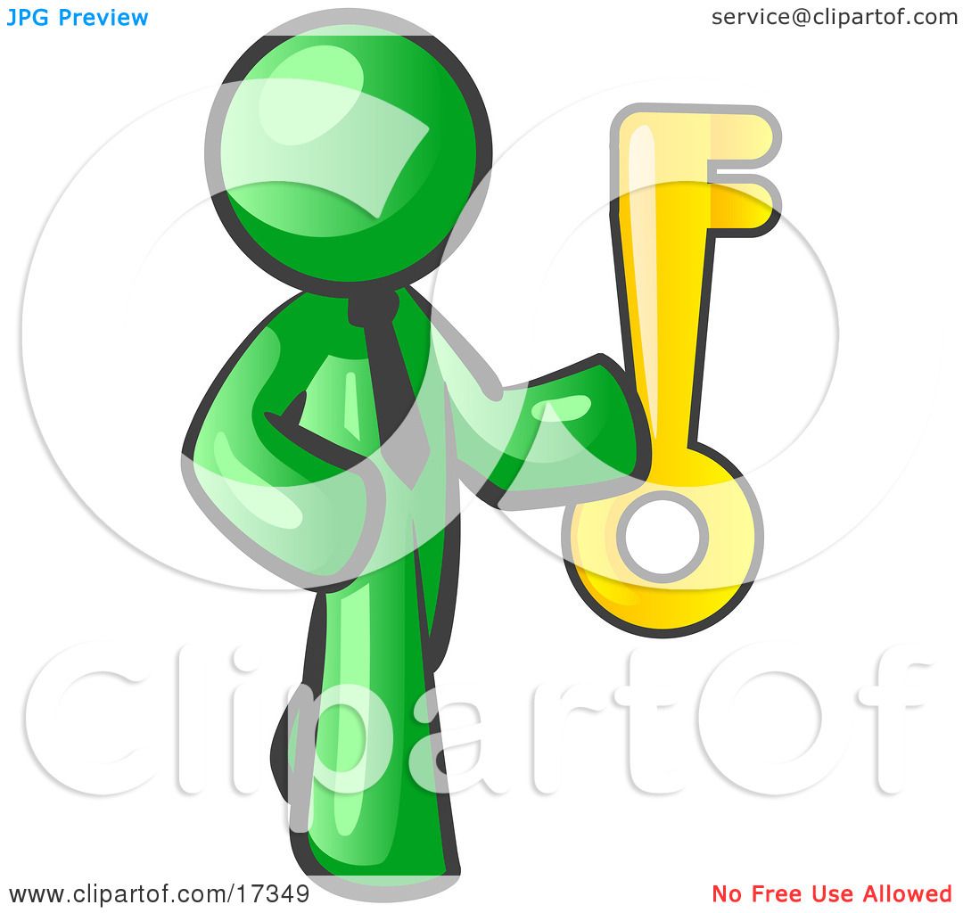 1080x1024 Royalty Free People Clipart Picture Of A Lime Green Businessman