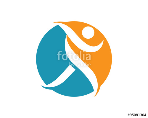 500x400 Health People Success Logo Stock Image And Royalty Free Vector