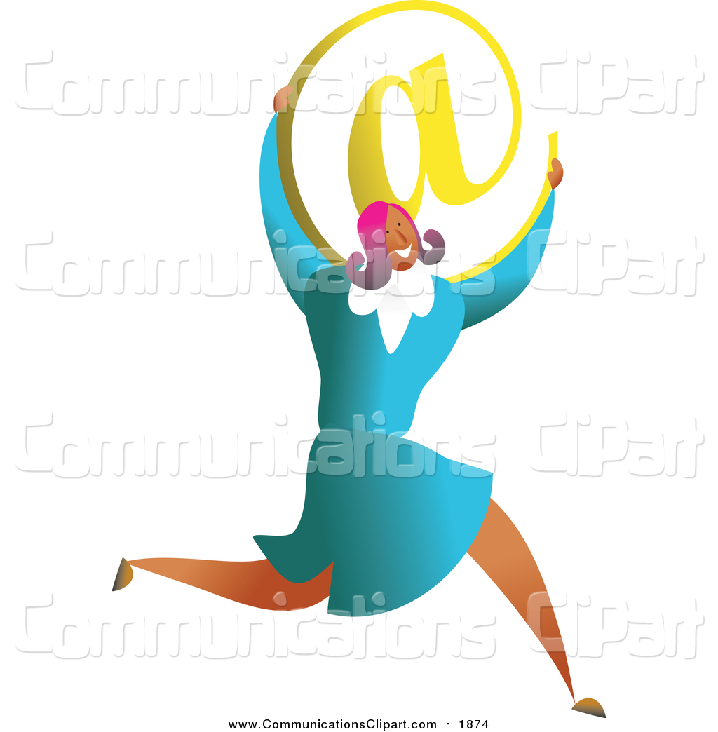 1024x1044 Communication Clipart Of A Successful Business Woman Running