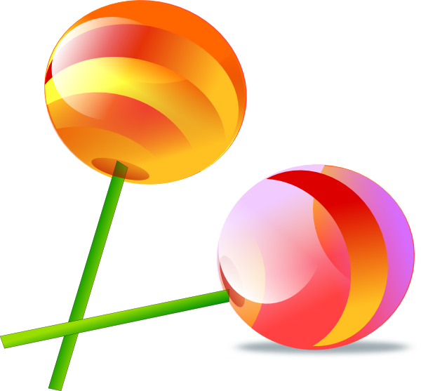 600x557 Lollipop Clip Art