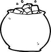 166x170 Sugar Bowl Clip Art