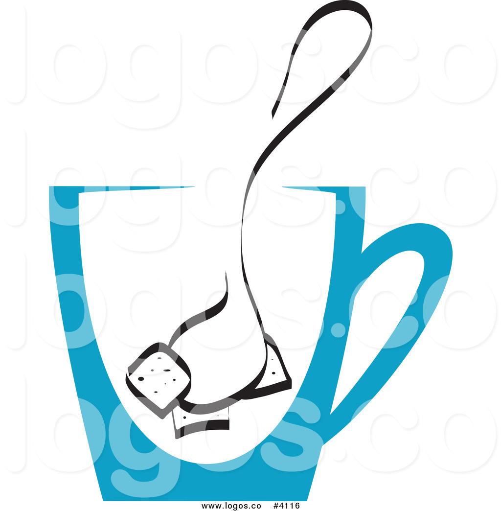 1024x1044 Royalty Free Cup Of Tea With Sugar Cubes And A Spoon Logo By