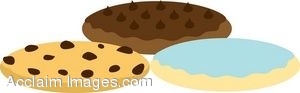 300x93 Frosted Cookie Clip Art Clipart Panda