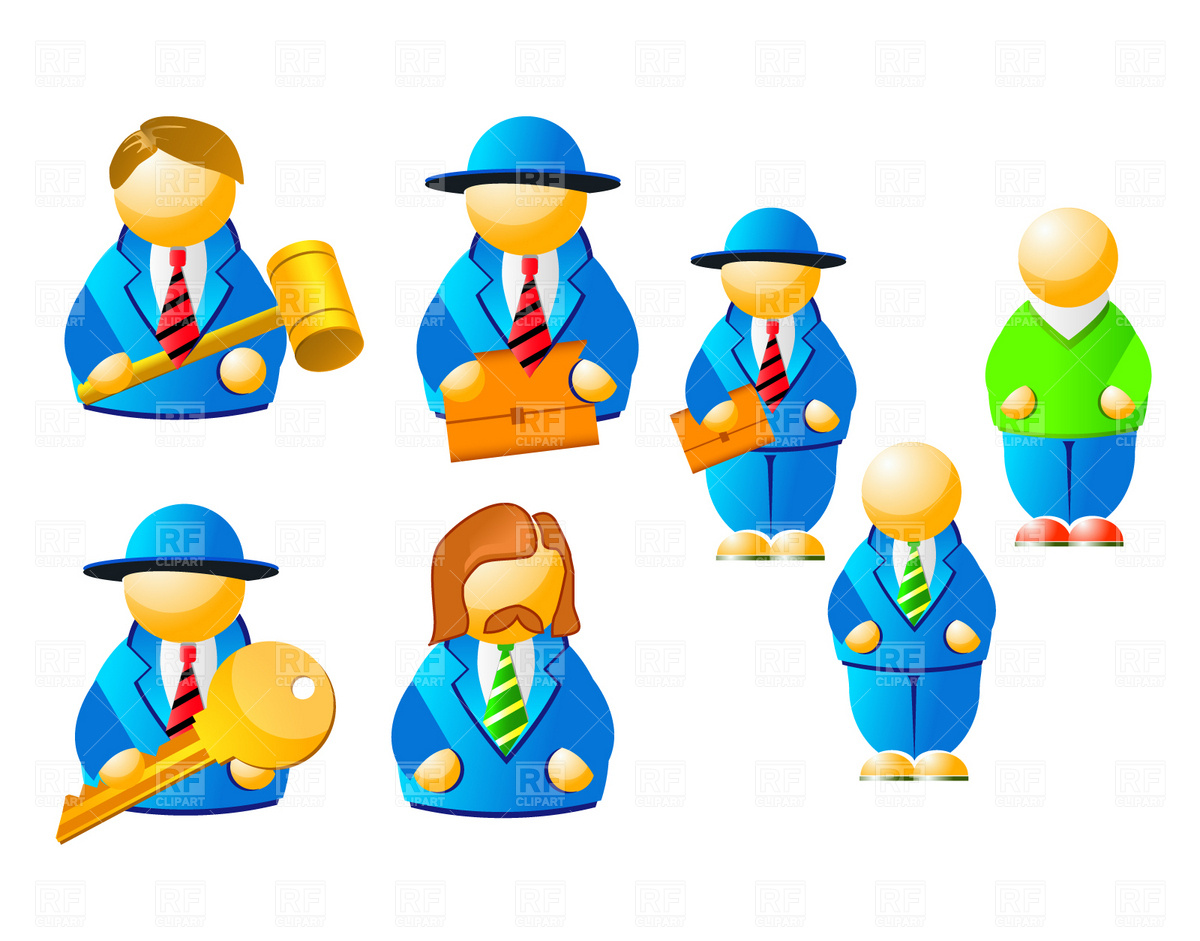 1200x941 Man In Suit Icon Royalty Free Vector Clip Art Image