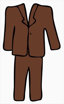 217x350 Suit Clipart