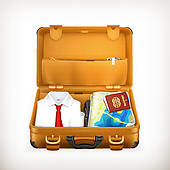 170x170 Suitcase Clip Art