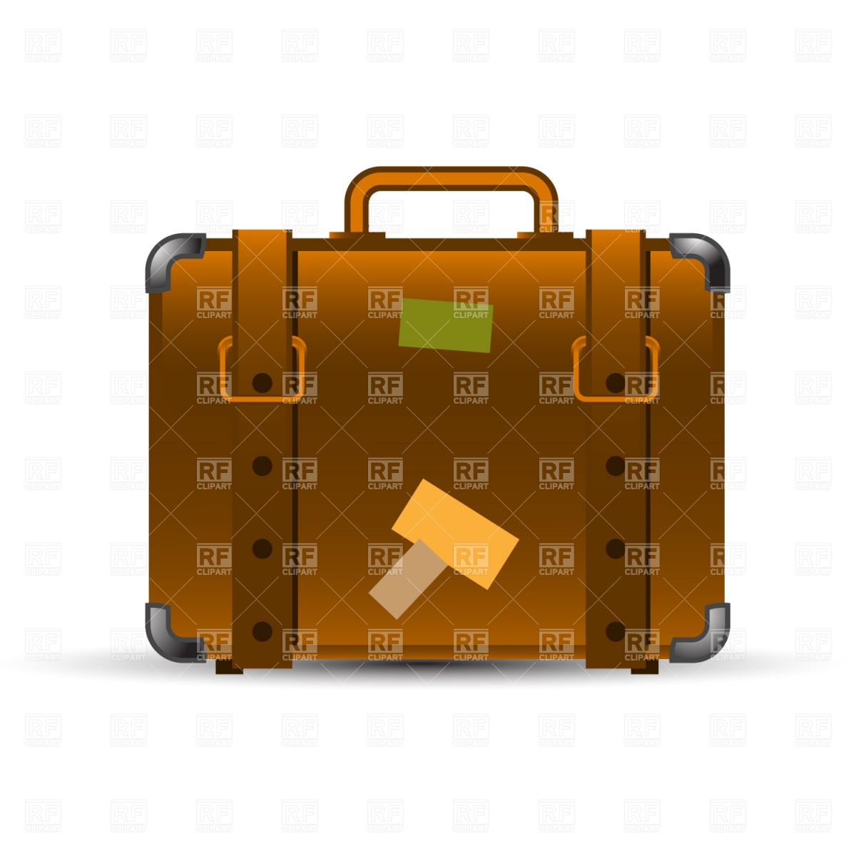 1200x1200 Travel Suitcase Royalty Free Vector Clip Art Image