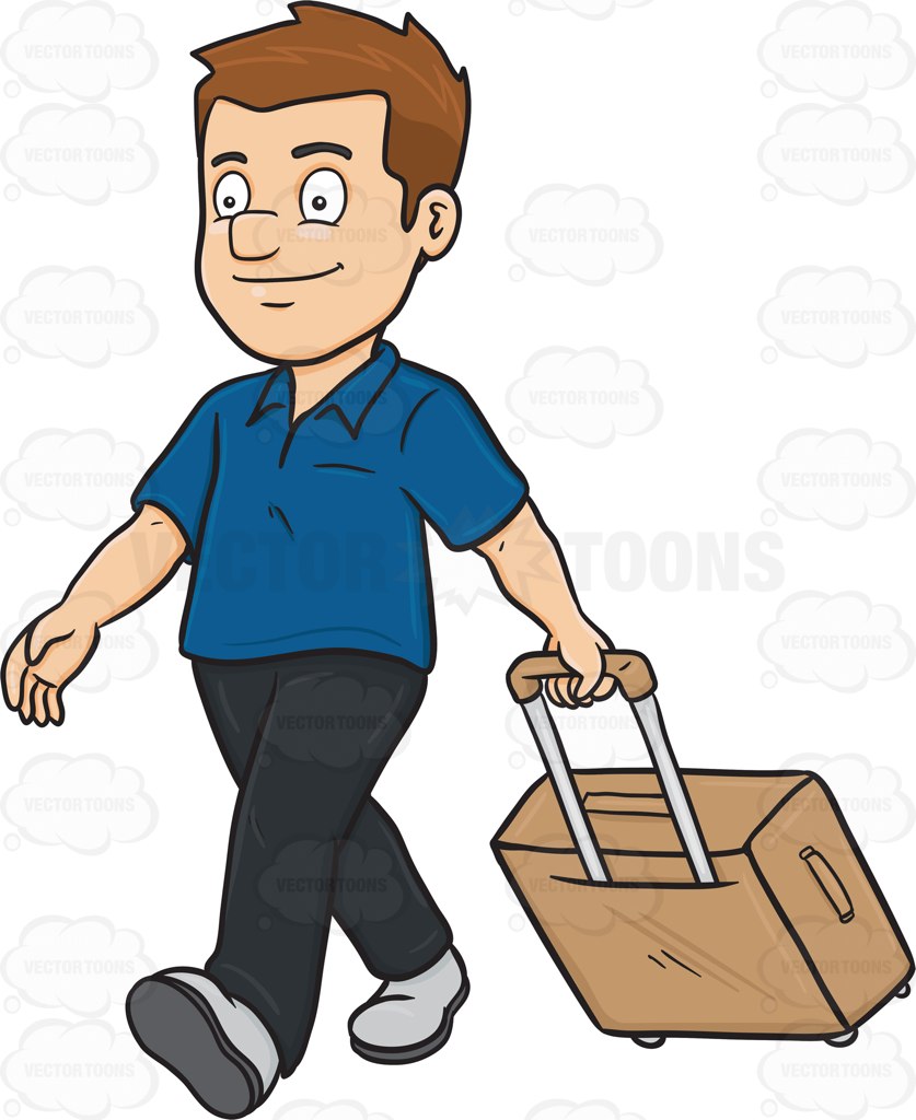 837x1024 Suitcase Clipart Tourist