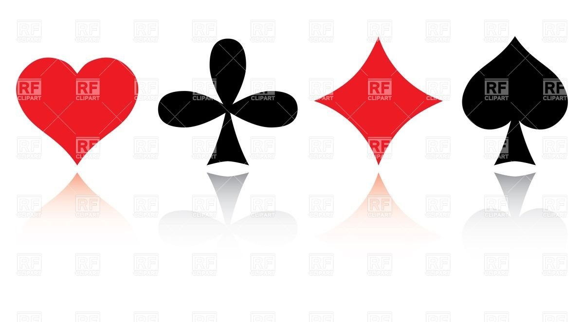 1200x662 Set Of Playing Card Symbols Royalty Free Vector Clip Art Image