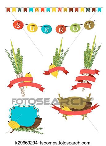 342x470 Clipart Of Sukkot Collection
