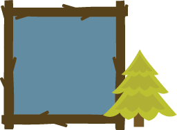 256x188 Summer Camp Border Clip Art