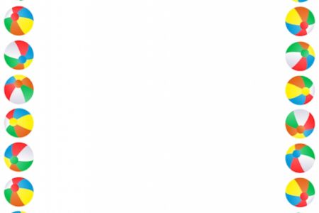 450x300 Summer Party Clip Art Borders